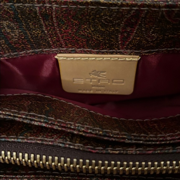 Etro Elegant Brown and Tan Women's Bag - Picture 3 of 12